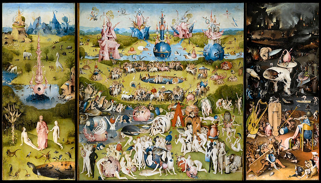 Heironymous Bosch - The Garden of Earthly Delights